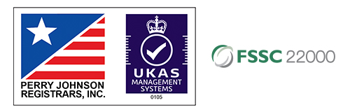 FSSC22000認証登録証が発行されました